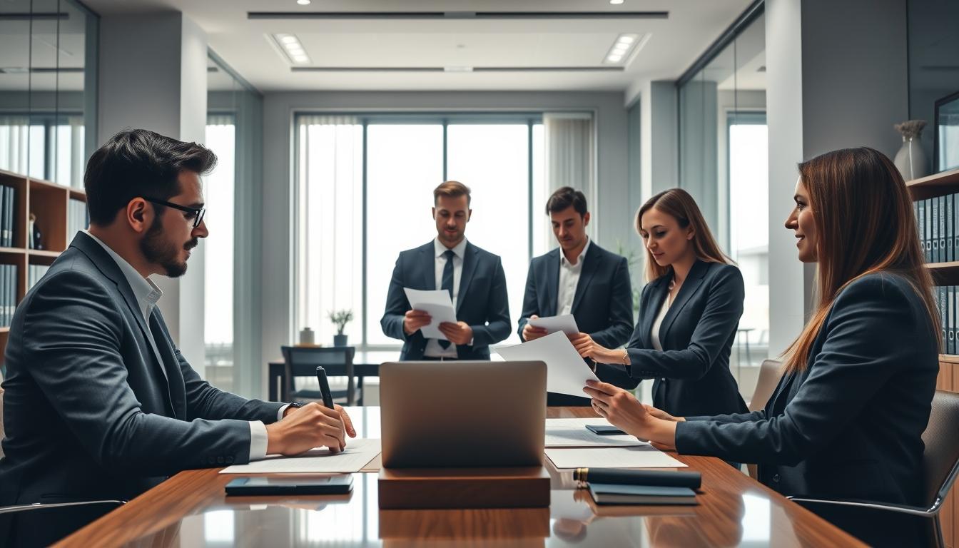 Review of senior legal documents